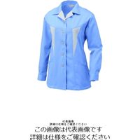 アルトコーポレーション 女性用長袖スモック ブルー 13号 BN-594-10-13 1枚（直送品）
