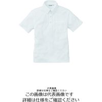 アルトコーポレーション 半袖ボタンダウンニットシャツ ホワイト S CL-777-24-S 1枚（直送品）