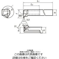 タンガロイ（Tungaloy） タンガロイ TACバイト TT-2525RI 1個（直送品）