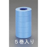 エスコ 24mmx18m マスキングテープ(ガラスサッシシーリング用/5巻) EA943MH-24 1セット(50巻:5巻×10パック)（直送品）