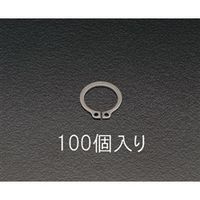 エスコ 10mm 軸用スナップリング(100個) EA949DA-10 1セット(1000個:100個×10袋)（直送品）
