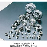日本精工 フランジ付き小径玉軸受(単列深溝玉軸受) F605ZZ 1セット(10個)（直送品）