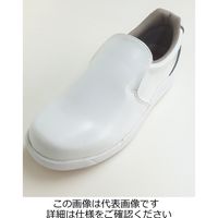 ノサックス 厨房作業用靴 グリップキング 白 21.5cm GKW-W 1足（直送品）