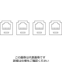 TERADA 器具ブロック 6極6芯モジュラジャック