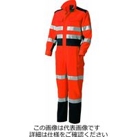 タカヤ商事 高視認性安全ツナギ服 オレンジ TU-NP23-31