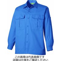 タカヤ商事 長袖シャツ(ロールアップ)(オールシーズン) ライトブルー 3L KC-8810-6-3L 1枚（直送品）