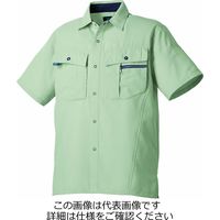 タカヤ商事 半袖シャツ アースグリーン 6L TU-9803-8-6L 1枚（直送品）