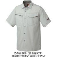 タカヤ商事 半袖ワークシャツ シルバー LB-3903-3