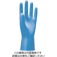 エステー No.992ニトリル使いきり手袋100枚 粉なし ブルーMサイズ 75477 1セット(1200枚:100枚×12箱)（直送品）
