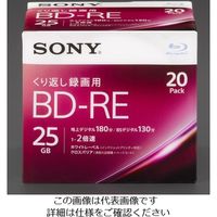 エスコ 25GB BDーRE(ビデオ用 2倍速/20枚) EA759GS-73B 1セット(40枚:20枚×2パック)（直送品）
