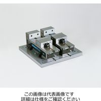 ナベヤ（NABEYA） ロックタイトCV精密マシンバイス 多連バイス LTCV160H-2 1個（直送品）