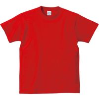 キャブ ５．６オンス ハイクオリティーＴシャツ（キッズ） 110 レッド 500102C 1セット(3入)（直送品）