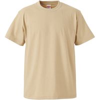 キャブ ５．６オンスＴシャツ（ガールズ） G-M ライトベージュ 500103C 1セット(3入)（直送品）