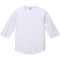 キャブ ５．６オンス ラグラン３／４スリーブ Ｔシャツ XL ホワイト 504501 1セット(2入)（直送品）