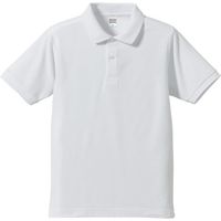 キャブ ５．３オンスドライ ＣＶＣ ポロシャツ（大きいサイズ ＸＸＸＸＬ（３ＸＯ）） XXXXL ホワイト 505001 1セット(2入)（直送品）