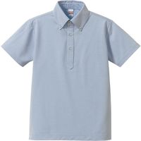 キャブ ５．３オンスドライ ＣＶＣ ポロシャツ（ボタンダウン） S OX ブルー 505201 1セット(2入)（直送品）