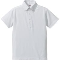 キャブ ５．３オンスドライ ＣＶＣ ポロシャツ（ボタンダウン） S ホワイト 505201 1セット(2入)（直送品）