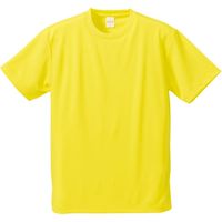 キャブ ４ . １オンス ドライＴシャツ ＢＩＧサイズ 男女兼用 XXXXL イエロー 590001C 1セット(5入)（直送品）