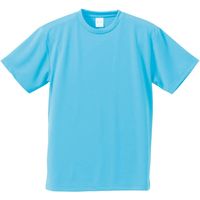 キャブ ４ . １オンス ドライＴシャツ 160 アクアブルー 590002C 1セット(5入)（直送品）