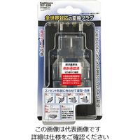 カシムラ 海外用変換プラグ ケース付きサスケ/クリアー WP-83M 1個（直送品）