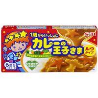 エスビー食品 S&B エスビー カレーの王子さま ルウタイプ 80g x10 2507115（直送品）