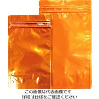 生産日本社 セイニチ 「ラミジップ」 アルミカラースタンドタイプ 橙 200×140+41 (50枚入) AL-1420OR 1袋(50枚)（直送品）