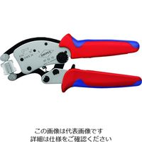 KNIPEX マルチアジャストワイヤーエンド圧着ペンチ 9753-18 1丁 195-5270（直送品）