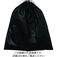 エーワン 不織布インナー巾着M 黒 KW0003AR10 1袋(10枚) 206-4708（直送品）