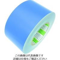 日東電工 日東エルマテ ラインテープEーA(BC) 0.16mm×75mm×50m 青 E-A75B 1巻 208-3474（直送品）