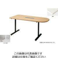 ナイキ 会議用テーブル （半円形・H720） （配線ボックス付） MP1575SRH