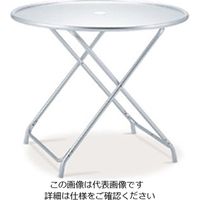 テラモト（TERAMOTO） ガーデンアルミテーブル（折畳式） MZ-610-120-0 1台（直送品）