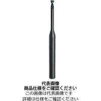 マークサントス 超硬エンドミル No.RBRN アルミ・樹脂加工用 2枚刃 超硬ロングネックラジアスエンドミル RBRN ー 0.2-4.0（直送品）