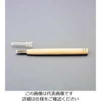 エスコ 6.0mm 彫刻刀(安来鋼/平型) EA588MF-6 1セット(4本)（直送品）