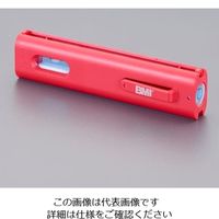 エスコ 120x29mm ポケットレベル(クリップ付) EA735CA-1 1セット(5個)（直送品）