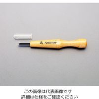 エスコ 1.0mm 彫刻刀(丸型/パワーグリップ) EA588NA-1 1セット(4本)（直送品）