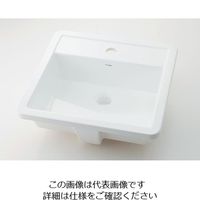 カクダイ 角型洗面器 493-075 1個（直送品）
