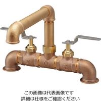 カクダイ 厨房用2ハンドル混合栓 151ー014 151-014 1個（直送品）