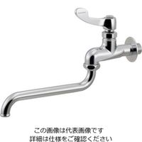 カクダイ 厨房用自在水栓(左二条ネジ) 724ー064ー13QR 724-064-13QR 1個（直送品）