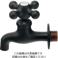 カクダイ カラー横水栓 701ー016ー13 701-016-13 1個（直送品）