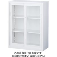 生興 下置用ガラス引戸書庫 ANW-34G 1台（直送品）