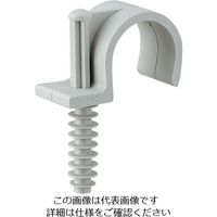 カクダイ 樹脂製サドルバンド(シングル) 625ー301ー28 625-301-28 1個（直送品）