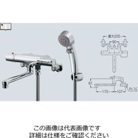 カクダイ サーモスタットシャワー混合栓 173ー063 173-063 1個（直送品）