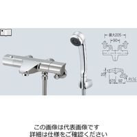 カクダイ サーモスタットシャワー混合栓 173ー076 173-076 1個（直送品）