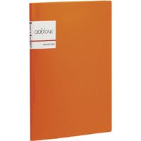 セキセイ アドワン　5ポケットファイル　A5（見開きA4）　オレンジ AD-2655-51 4冊（直送品）
