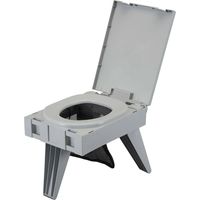 Cleanwaste 折り畳み式 簡易便座トイレ S261 1着（直送品）