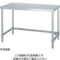 アズワン 静音ステンレス作業台 幅900×奥行450×高さ800mm WT-9045SI 1個 1-1636-35（直送品）