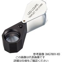 アズワン LEDライト付繰り出しルーペ 白色LED/UV LED MG7802 1個 4-2549