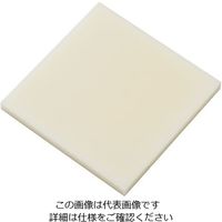 アズワン 樹脂板材（厚物） ABS樹脂・ナチュラル 495×495×15mm 1個 4-2300-01（直送品）