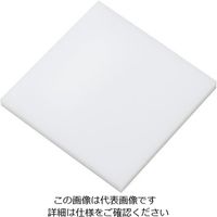 アズワン 樹脂板材（厚物） PE・ナチュラル 495×1000