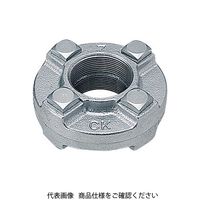 シーケー金属 CK e白継手 組フランジ (F) 80 CKシロF80 1セット(5個)（直送品）